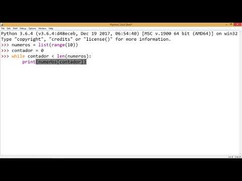 TUTORIAL DE PYTHON 20 - O LOOP WHILE