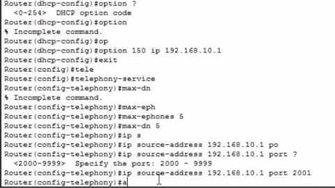 How to Configure VOIP step by step