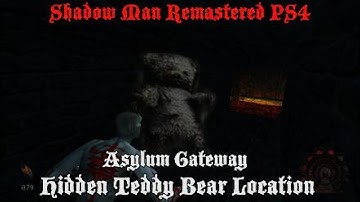 Shadow Man Remastered PS4 :  Asylum Gateway Hidden Teddy Bear Location