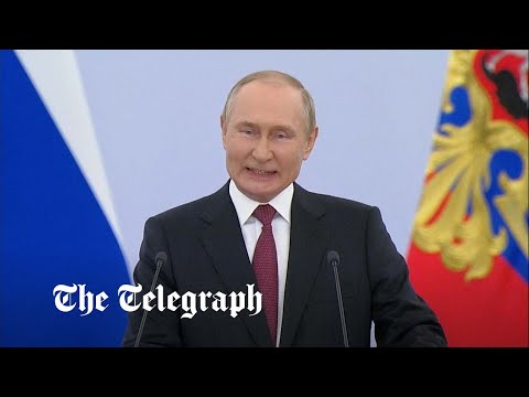 Live: Vladimir Putin officially annexing four Ukrainian regions at Moscow ceremony