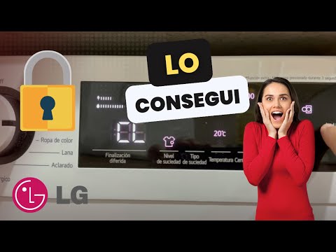 Cómo activar y desactivar el bloqueo para niños en lavadora LG hqdefault