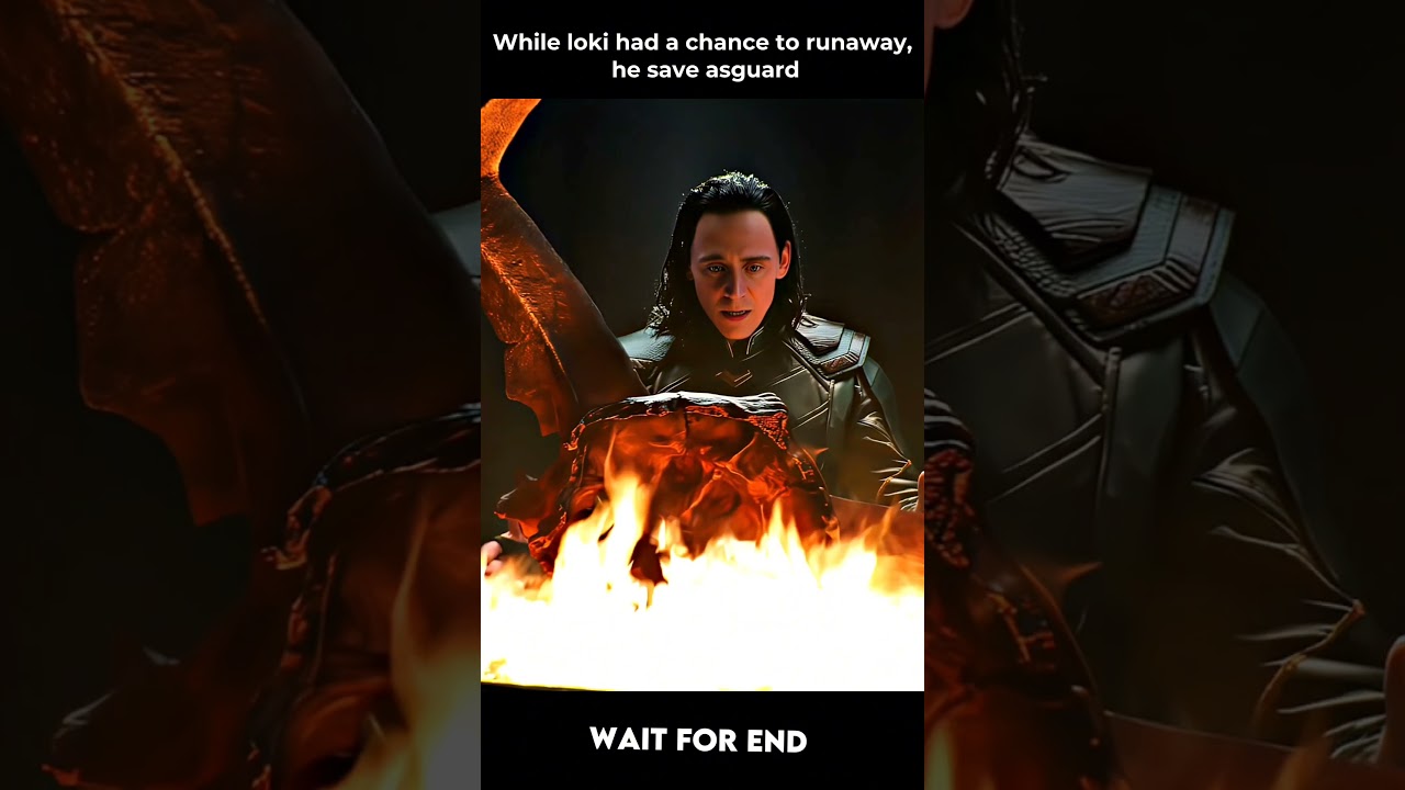 Watch Loki saves thor by sacrificing himself #avengers #marvel #shorts on YouTube Watch Loki saves thor by sacrificing himself #avengers #marvel #shorts on YouTube