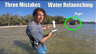 3 Common Mistakes When Water Relaunching