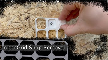 openGrid Q&A - About Snap Removal