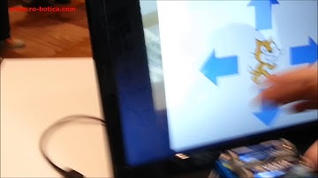 Demonstration dev. Scratch 4 OLLO (MIT MediaLab + ROBOTIS) by RO-BOTICA