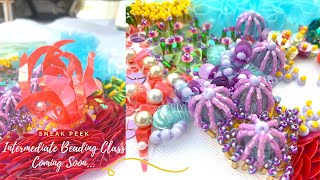 Sneak Peek: Beaded Coral Class Development- Coming Soon