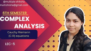 Lec-5 complex analysis || Cauchy- Reimann equation proof || c -r equations in bengali