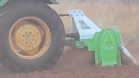 SarvaShakthi 42-Blade High Clearance Rotavator working performance video by customer.