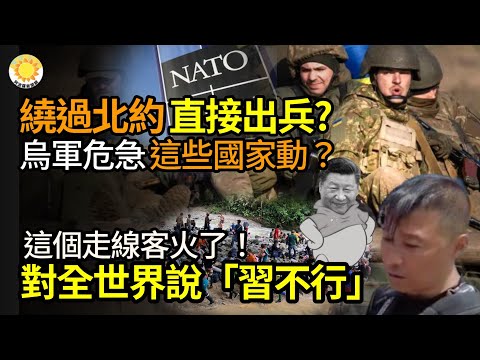 🔥绕过北约直接出兵?乌军战况危急这些国家或将动手；这个走线客火了！对着全世界说“习近平不行”；三中全会不开？李尚福被悄然踢出中共军委；只徒劳环绕？！北韩万里镜-1不正常无侦照功能