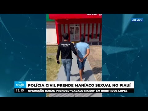 Maníaco sexual acusado de abusos de adultas e menores é preso em Buriti dos Lopes 24 10 2024