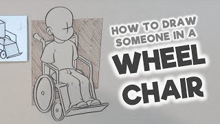 How to Draw Someone in a Wheelchair | Cadillac Cartoonz