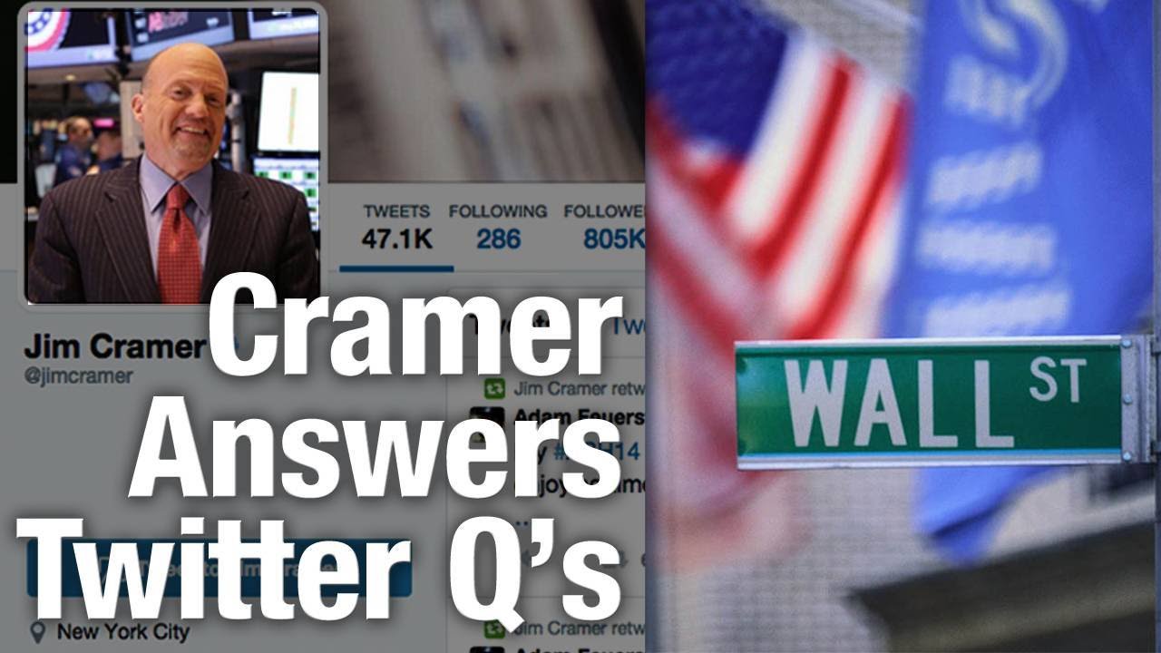 Jim Cramer Answers Twitter Questions on the Floor of the NYSE