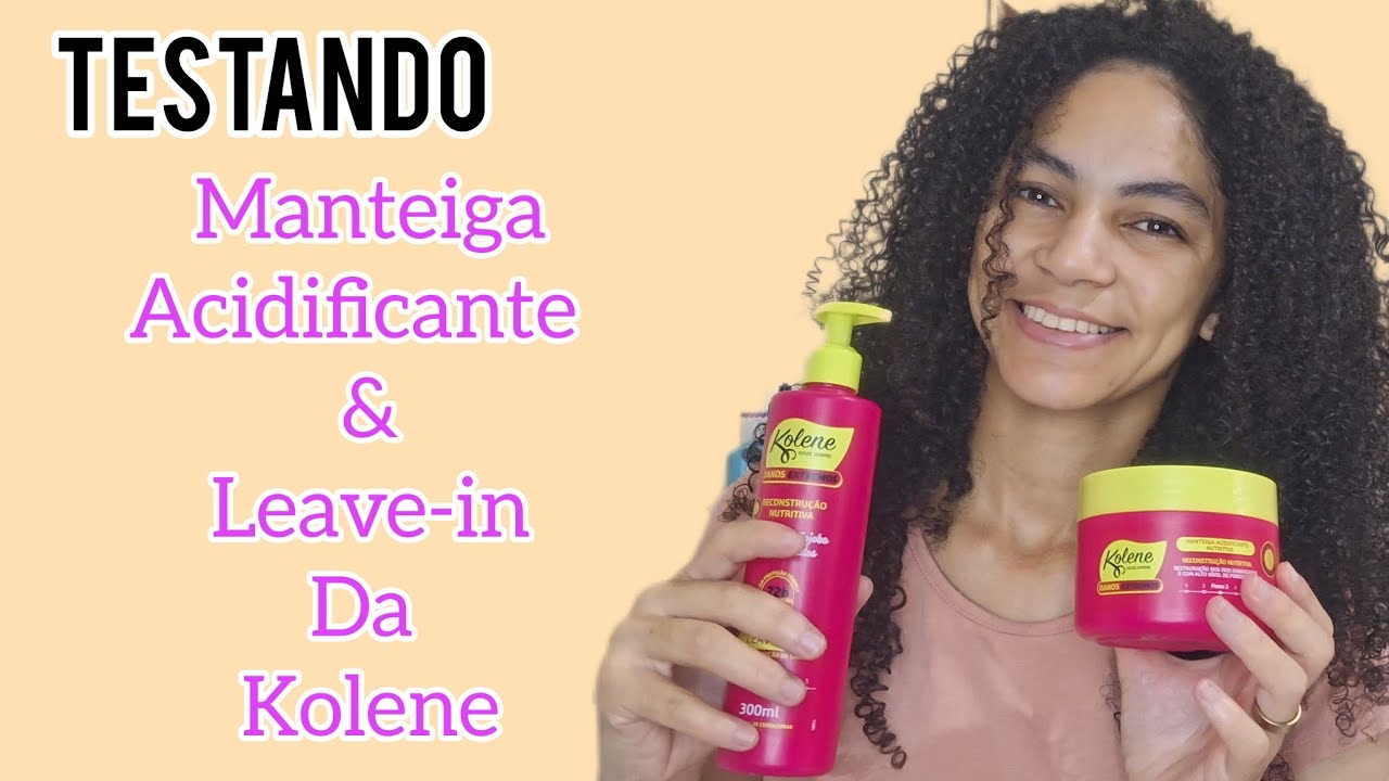 Fiz acidificação no meu cabelo e finalizei com leave-in danos extremos #kolene #acidificaçãocapilar