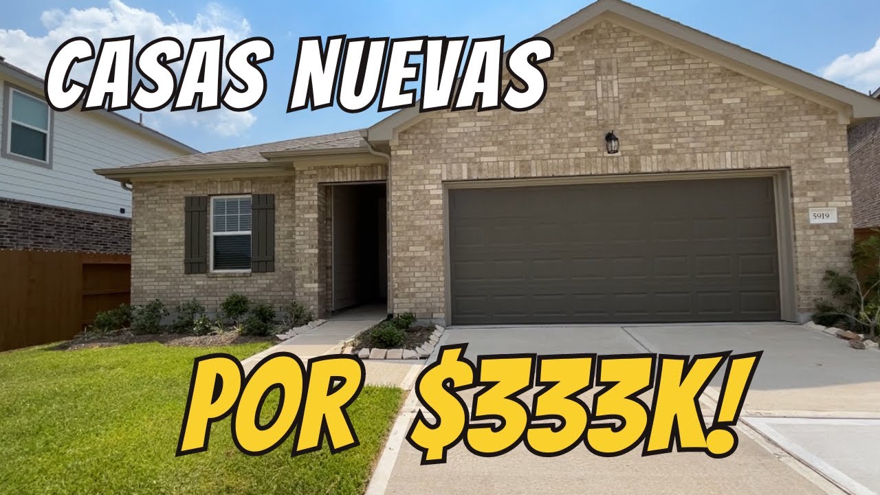Casas Nuevas y Economicas en Houston TX con el mejor Interes Starlight Katy TX Sunterra