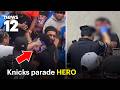Brooklyn man attacked at Knicks championship parade, good Samaritan steps in