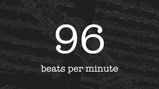 96 beats per minute metronome
