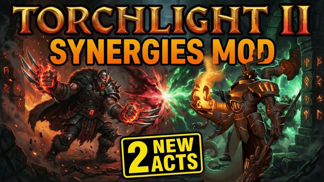 Torchlight 2 - Full Game Longplay Synergies Mod No Commentary