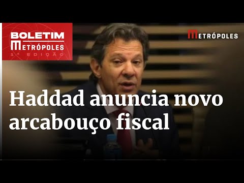 Haddad anuncia novo arcabouço fiscal com piso para investimento, mas avisa: “Não é bala de prata”