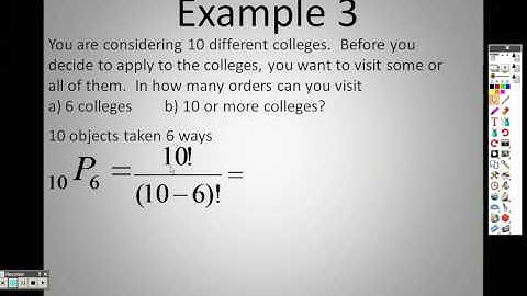 Algebra 2 12 1 Lesson Part 2 The Fundamental Counting Principle