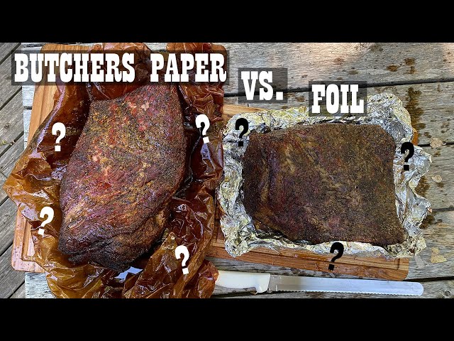 Butcher Paper vs Foil: Which Is Better? - Smoked BBQ Source