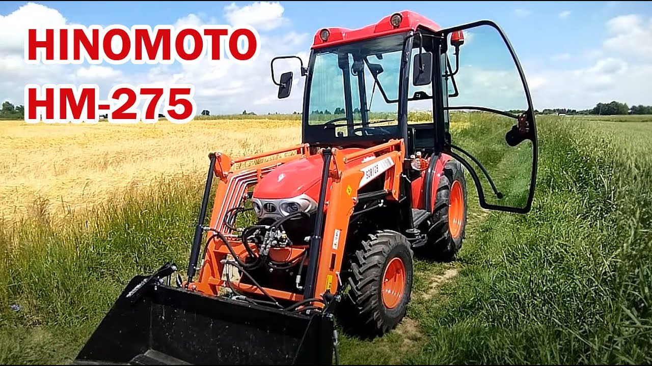 Hinomoto HM-275 traktorek wielozadaniowy
