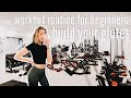 Workout routines for beginners  full leg day workout routine to target your glutes