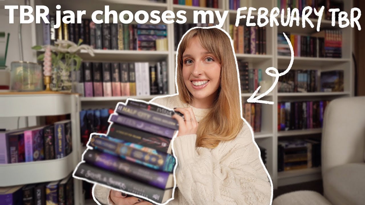 TBR prompt jar chooses my February reads! 🫙📚 February TBR