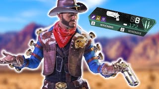 The DOUBLE QUICKDRAW cowboy of Apex Legends