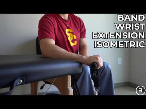 Band Wrist Extension Isometric