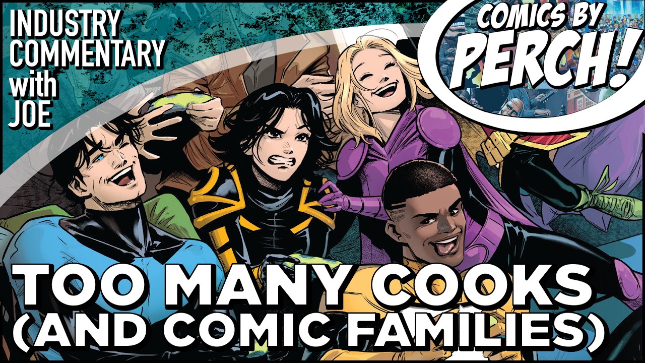 Comic heroes love their massive, bloated, extended families