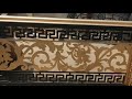 Cnc staircase railing with Deco Paint