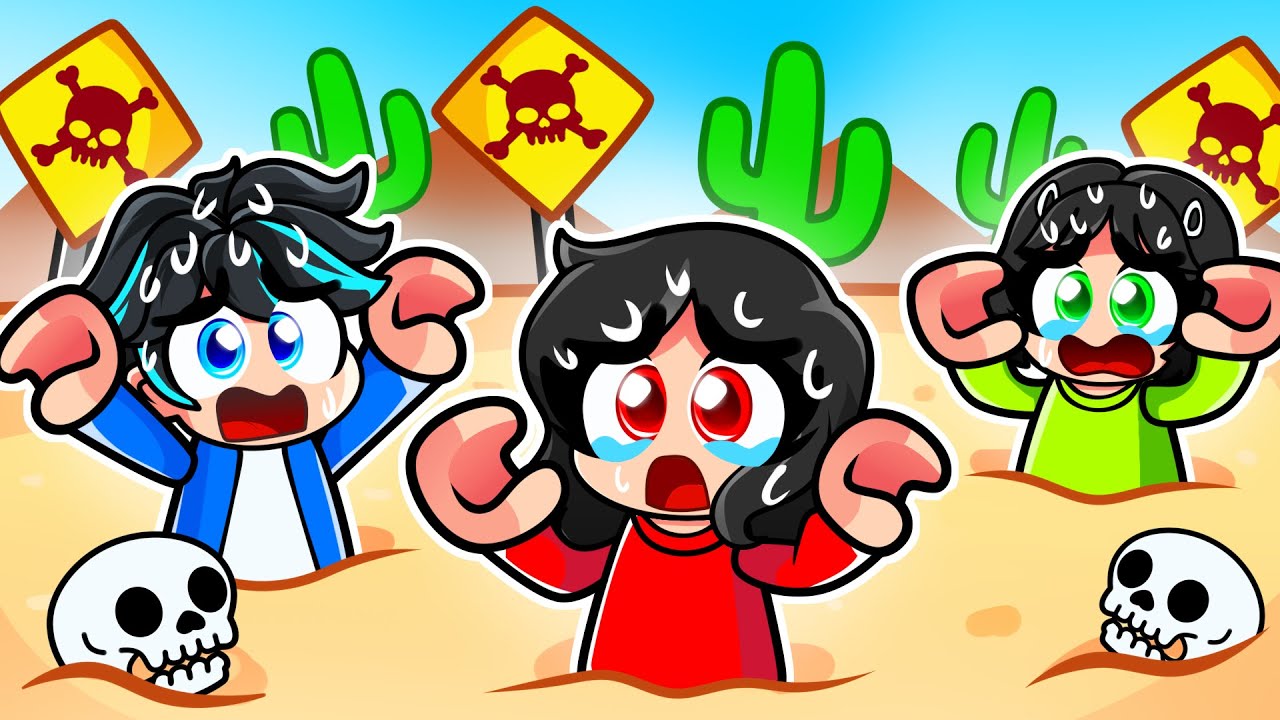 PRESA na AREIA MOVEDIÇA PERIGOSA do Roblox!