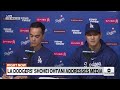 Shohei Ohtani press conference: Dodgers star says he "never bet on baseball or any other sports"