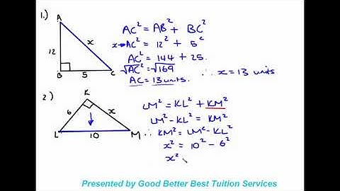 Grade 8 Maths: Pythagoras