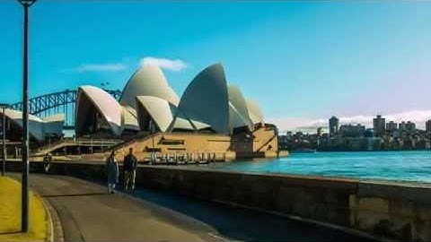 Hyperlapse Timelase Sydney Opera House