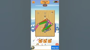 #level89 Wood Nuts and Bolts Screw #games #viral #video 🔥