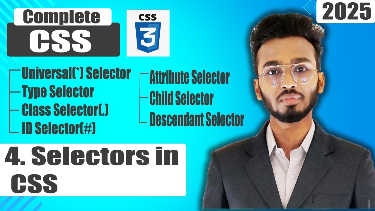 CSS Tutorial for Beginners| Selectors in CSS | CSS Full Course - YouTube