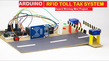 How to Make Arduino RFID toll tax system | Arduino