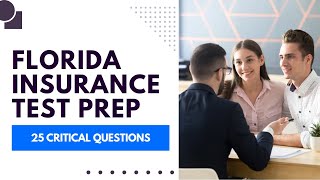 Florida Life and Health Insurance Exam Prep   Practice Test & Review 25 Critical Questions