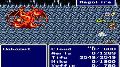 FFIV Rosa Solo No Items Part:13 Bahamut