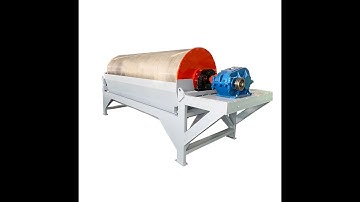 LIMS wet type automatic permanent drum magnetic separator,Permanent Magnet Drum Magnetic Separator