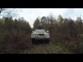 Полесье, южнее Олевська - брод р. Угля, Mitsubishi L200 &amp; Nissan Patrol [день 1]