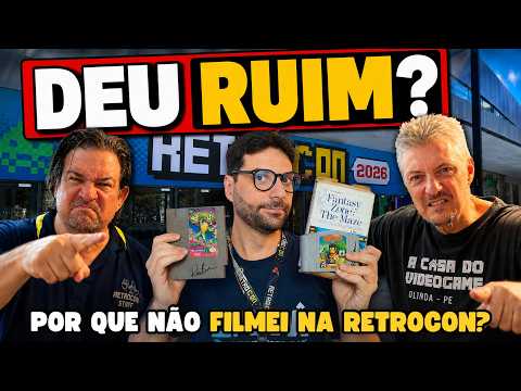 I Went to Retrocon 2026... But I Didn't Record Anything. Understand Why!
