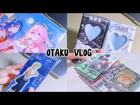 [otaku vlog] 오타쿠 브이로그 / 덕질 브이로그 / 일상 브이로그 / 만화책깡 / 앨범깡 / 나히아 만화책 / 콜북 / 포카 / 원신 / 귀칼 / 괴수8호 / 도리벤/도만