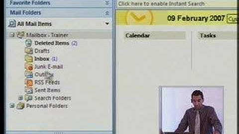 Outlook Office 2007 -Message options