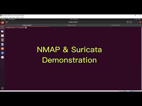 SURICATA DETECTION ON NMAP PORT SCANNING (IDS/IPS MODE)