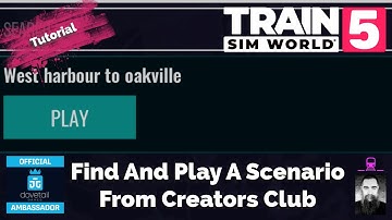 Find and Play A Scenario From Creators Club
