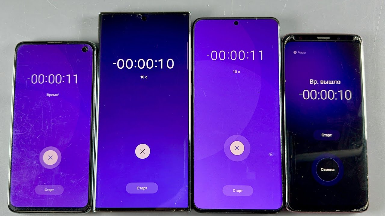 Alarm Clock & Timer ON | Samsung Galaxy S10e + Samsung Galaxy S24 Ultra + Samsung S20 Plus