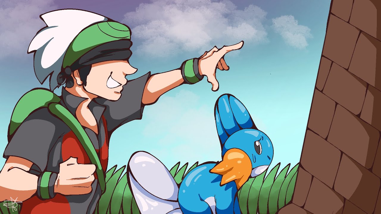 Pokemon Emerald But I'm Blindfolded