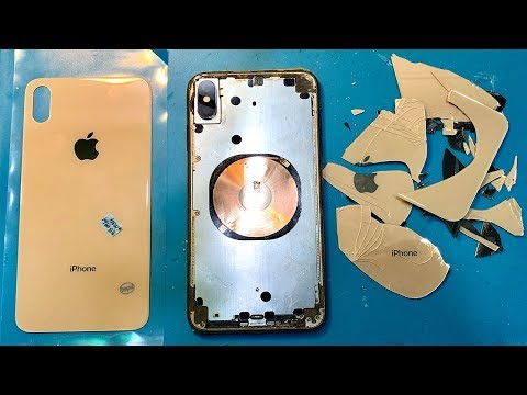 iPhone Xs max back glass replacement